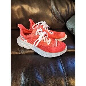 Hoka One One Women's Size 9.5 US Clifton Edge Pink Running Shoes New